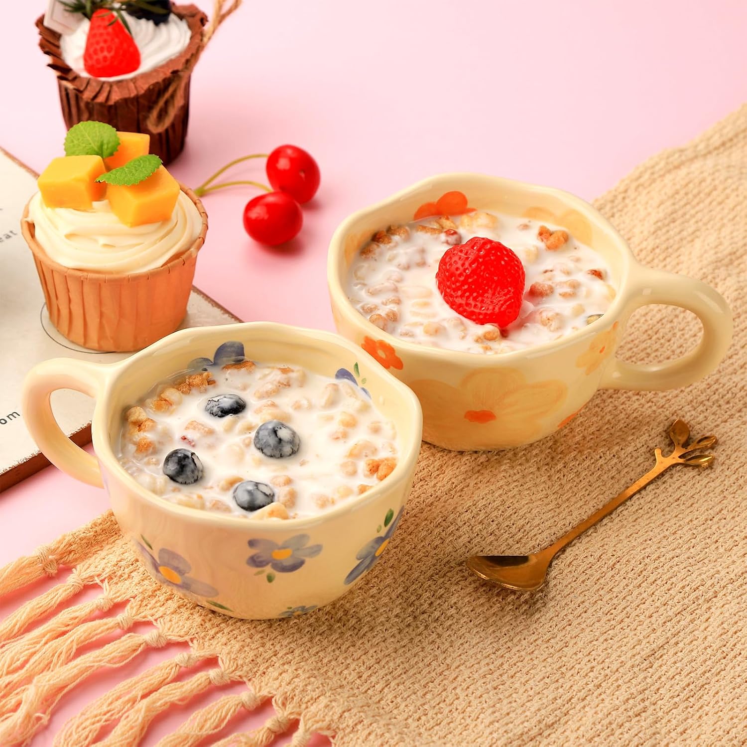 Retro Flower Mug - Image 5