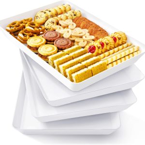 4 Pcs Serving Tray for Party