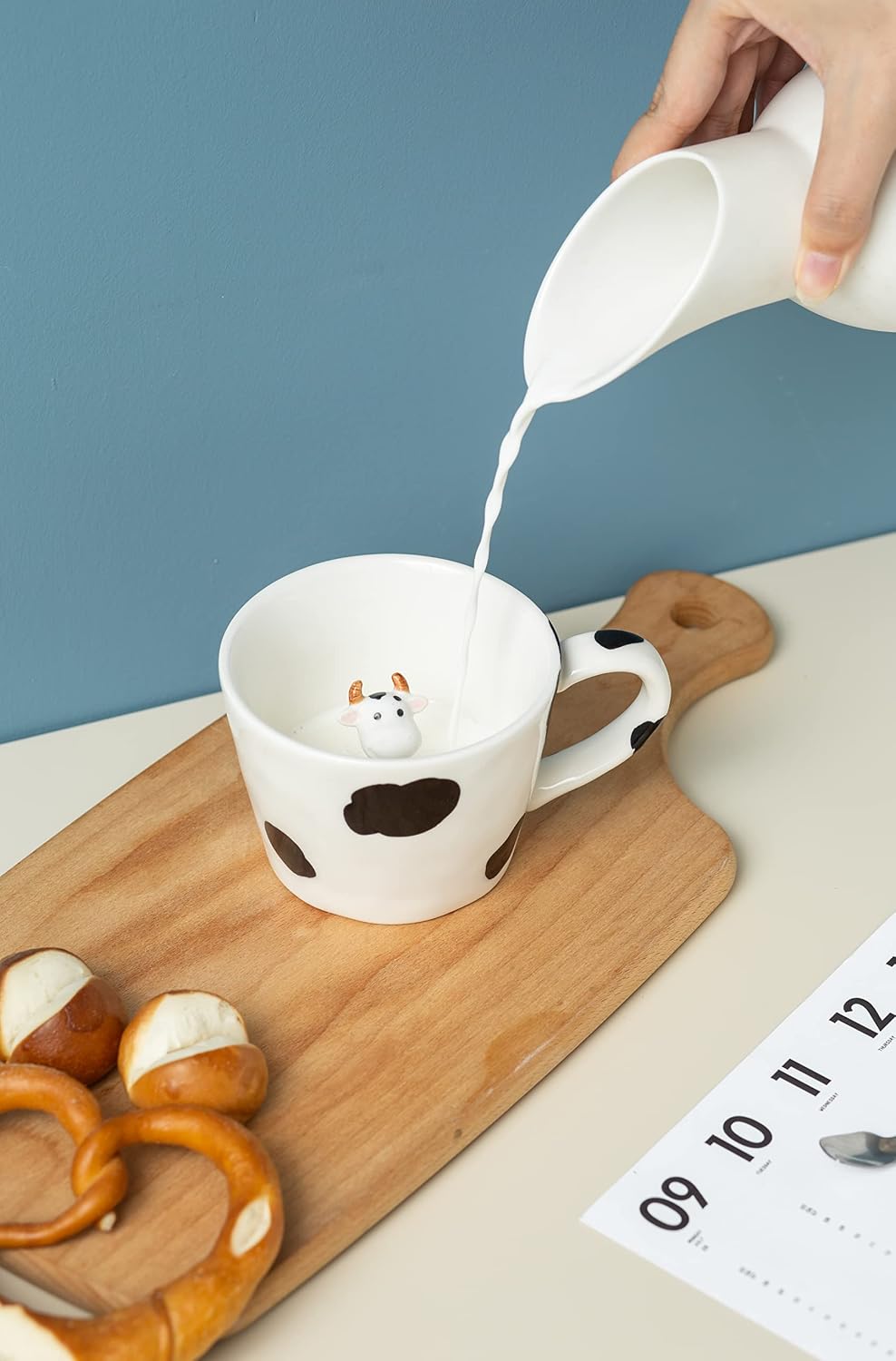 Cow Ceramic Cup Hidden 3D Animal Inside Mug - Image 7