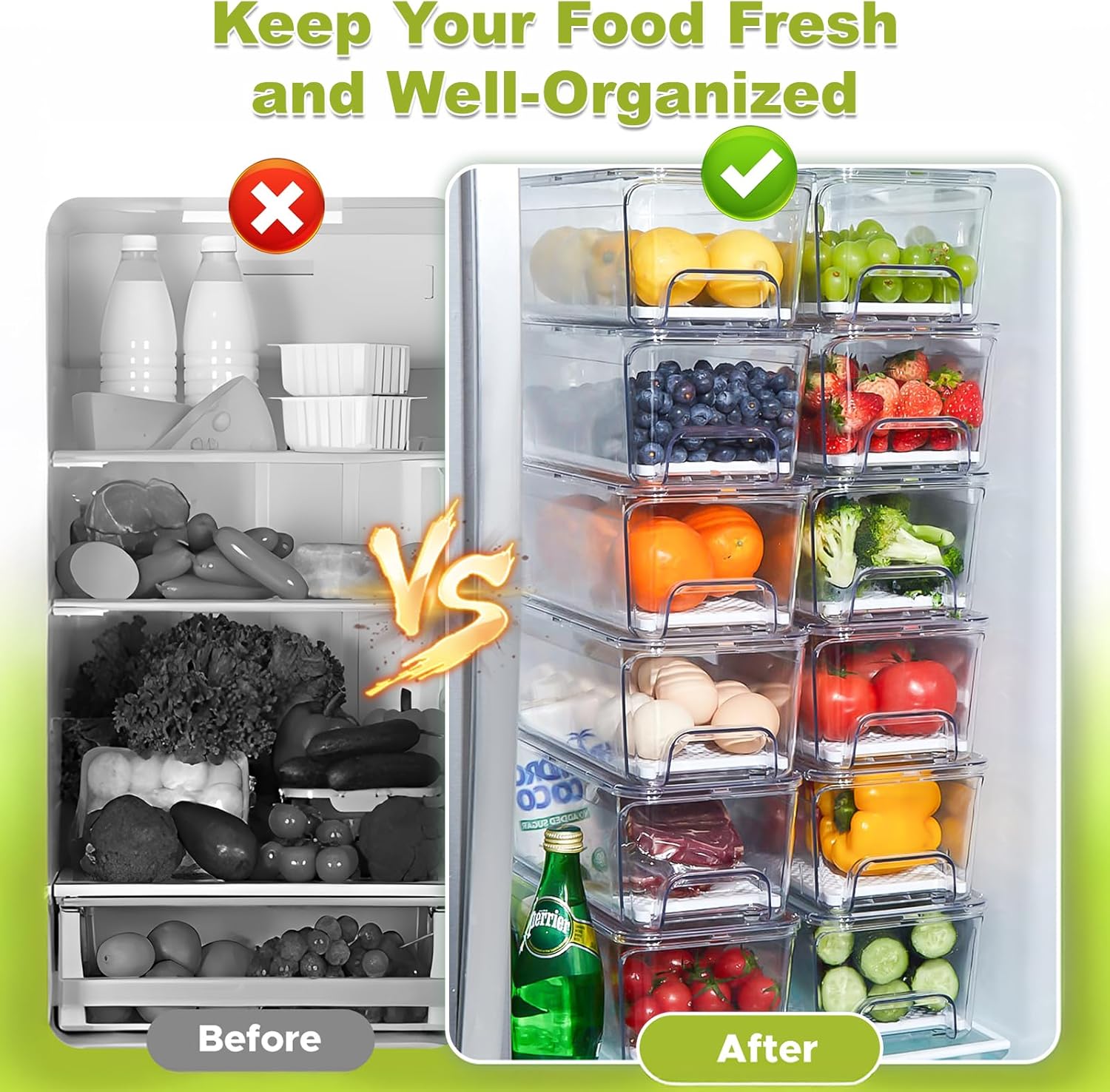 Pull-Out Fridge Organizer - Image 6