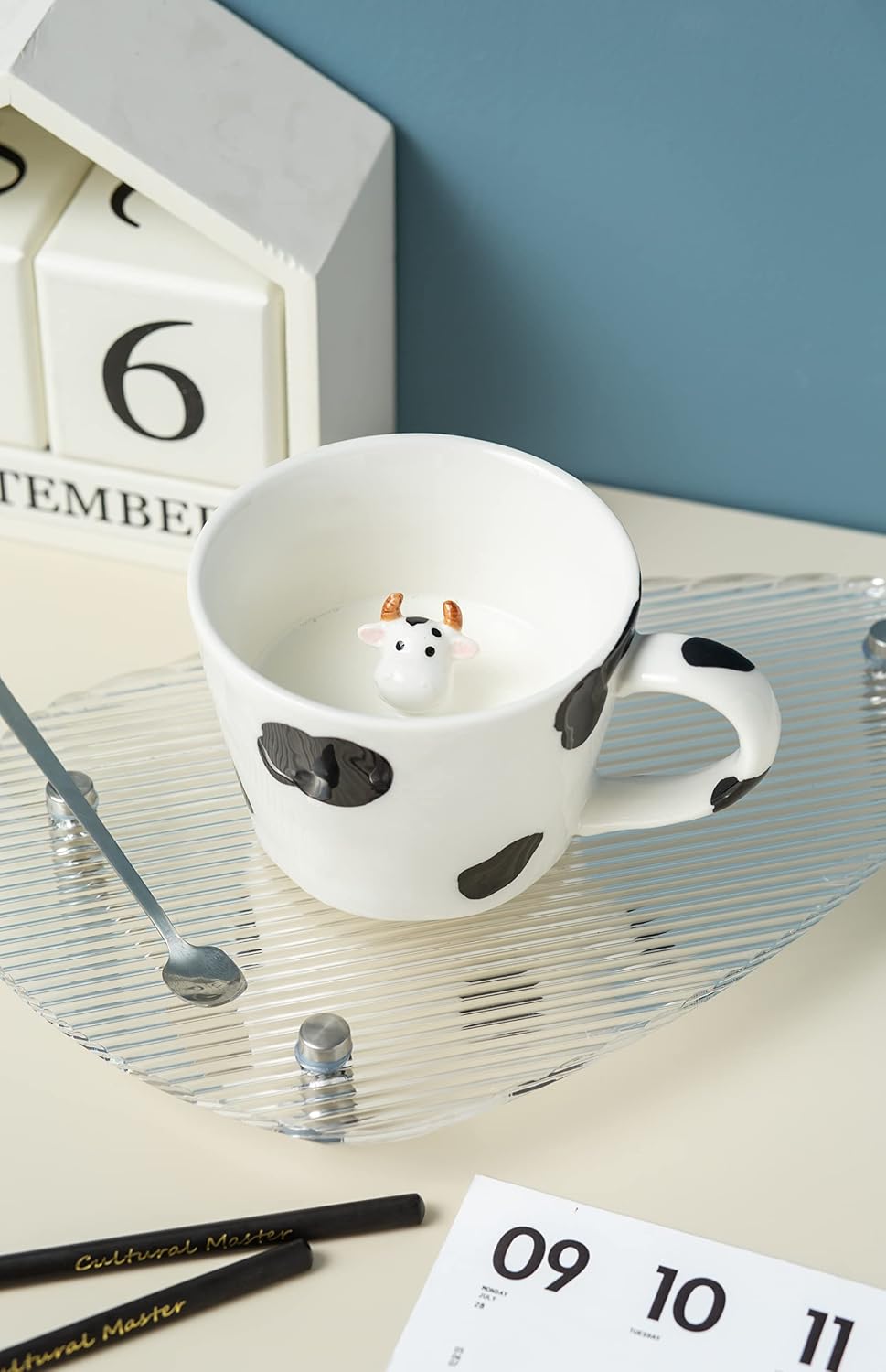 Cow Ceramic Cup Hidden 3D Animal Inside Mug - Image 8