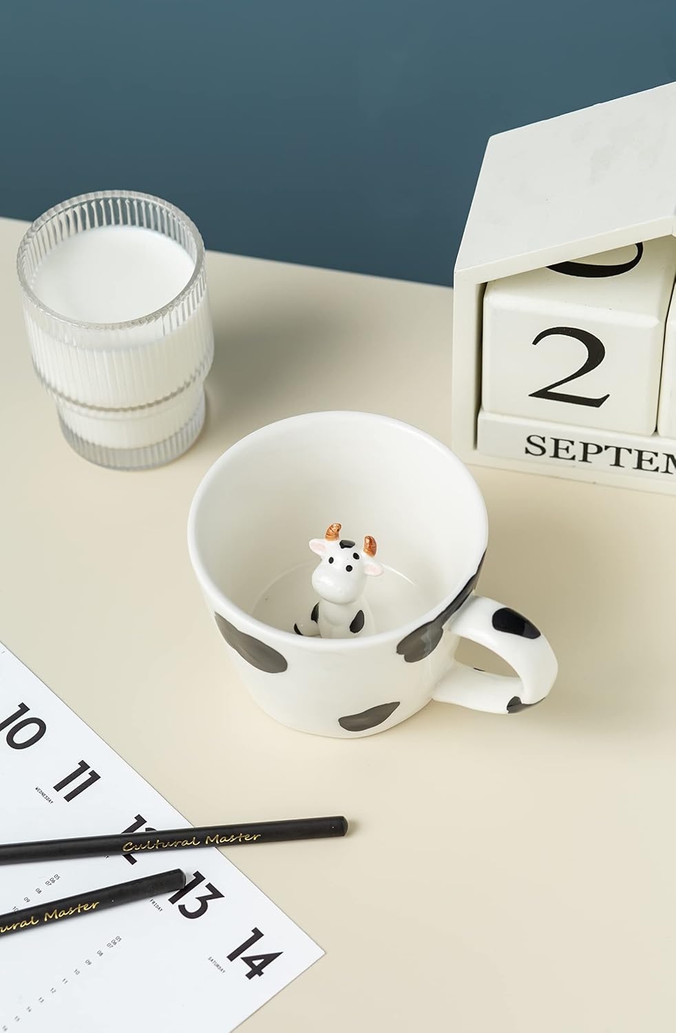 Cow Ceramic Cup Hidden 3D Animal Inside Mug - Image 3