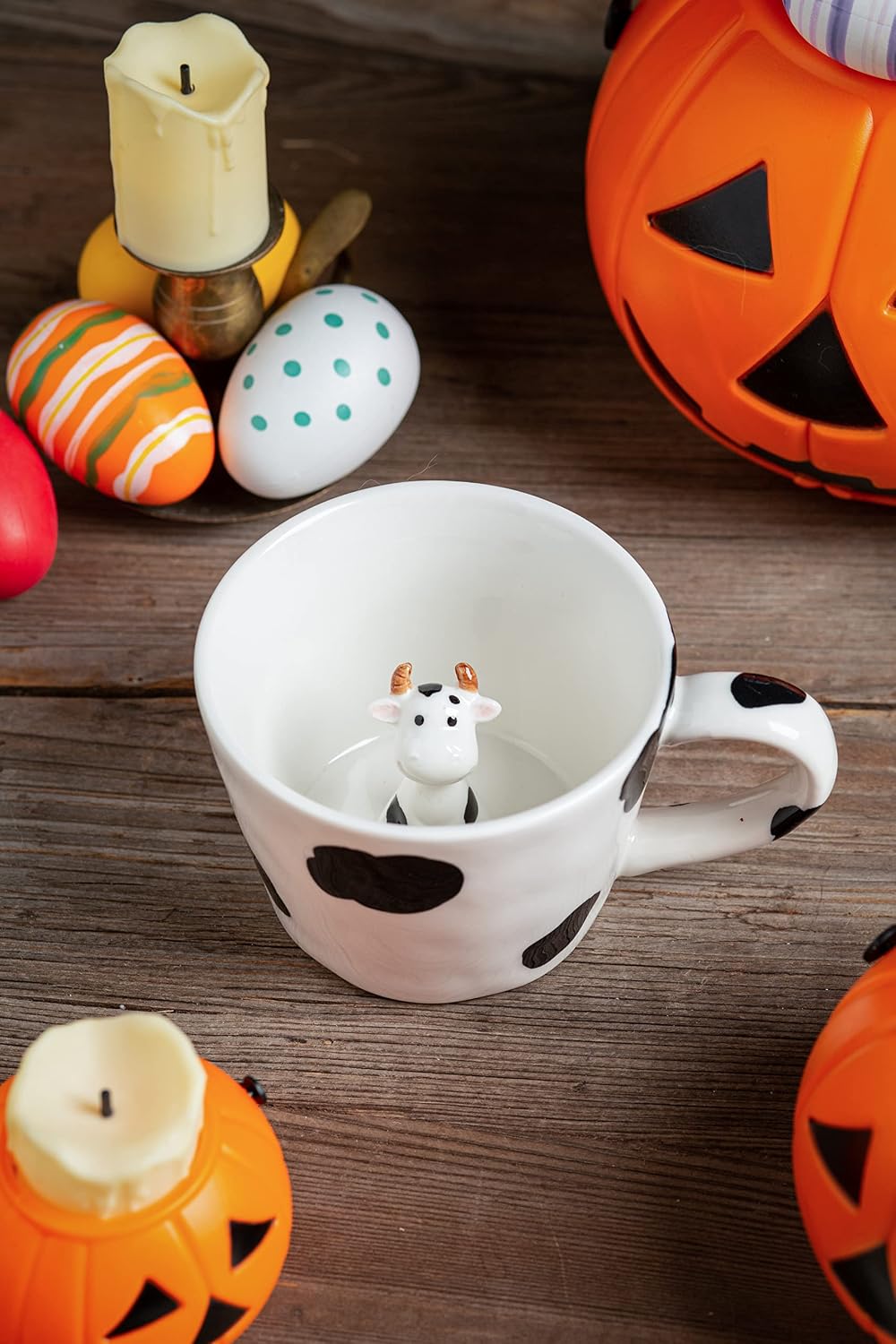 Cow Ceramic Cup Hidden 3D Animal Inside Mug - Image 6