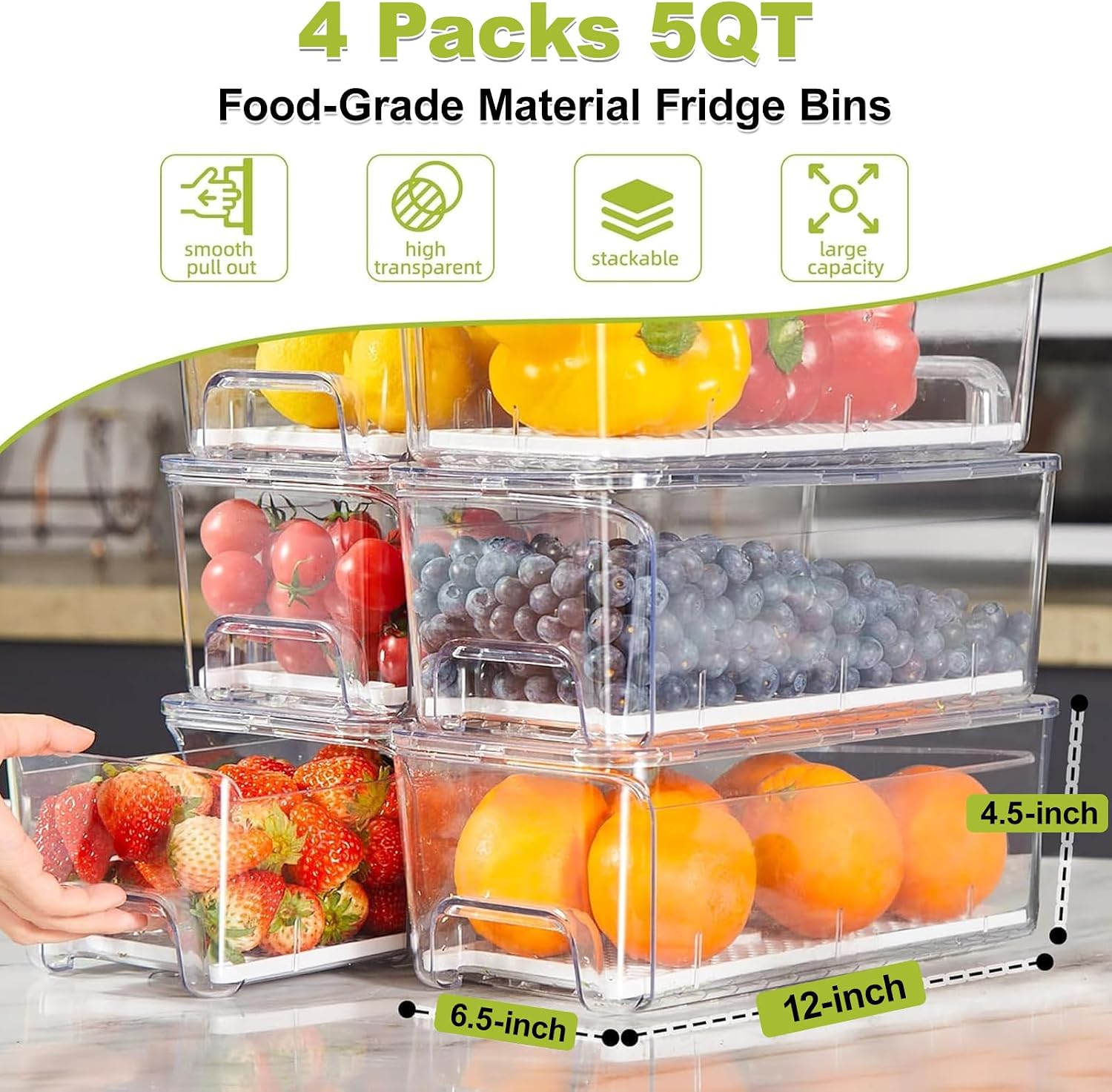 Pull-Out Fridge Organizer - Image 2