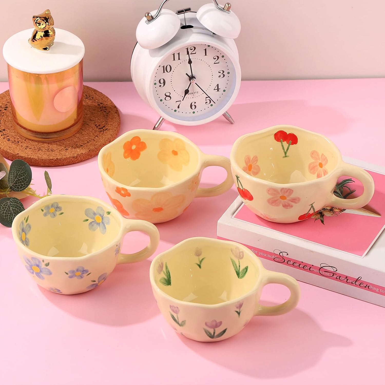 Retro Flower Mug - Image 4